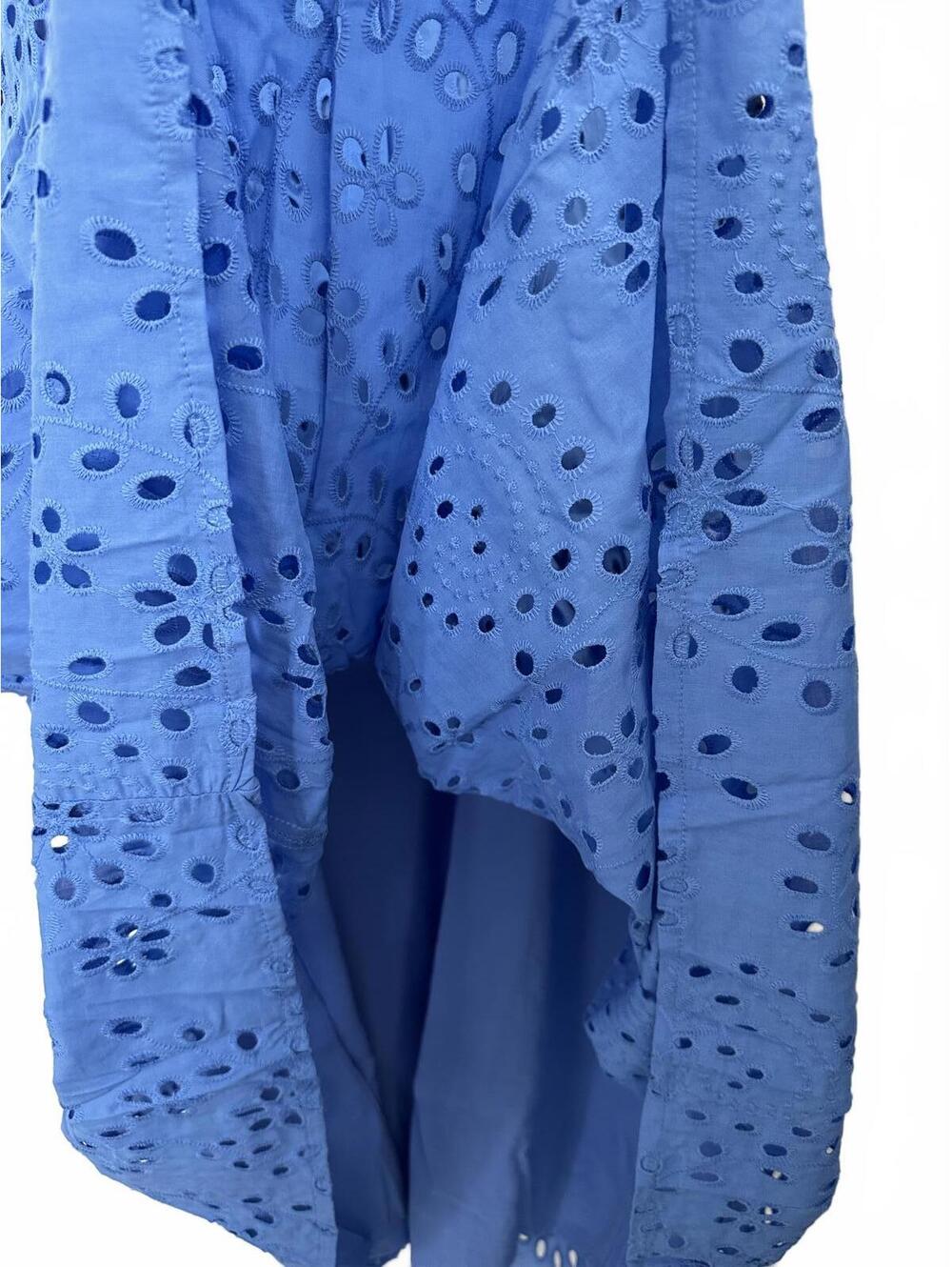 Maggy London Faye Below the Knee Fit & Flare Dress Marina Blue NWT Size 2 - Picture 6 of 8